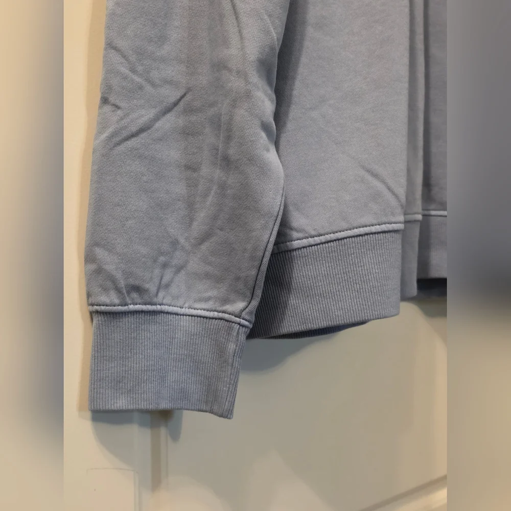 NWT Mens French Terry Crew Neck Pullover Sweatshirt - Rig Blue XL - Picture 4 of 6